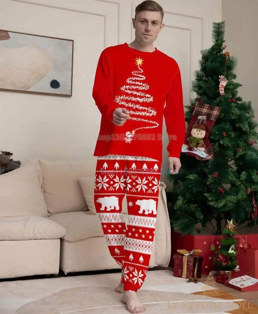 Pyjama de Noël couple